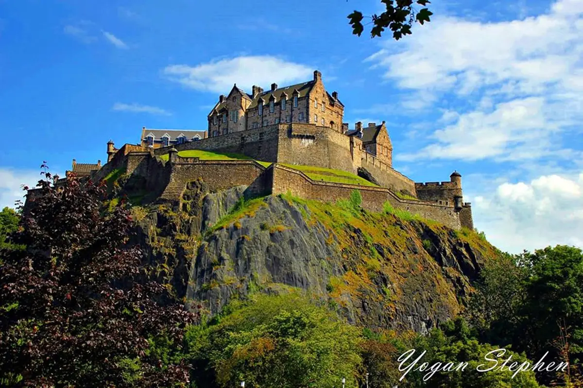 Edinburgh Castle on Castle Rock