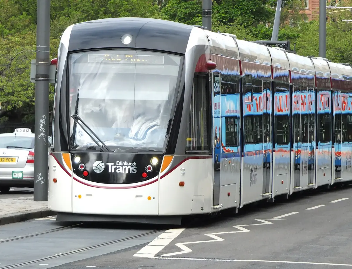 An Edinburgh tram