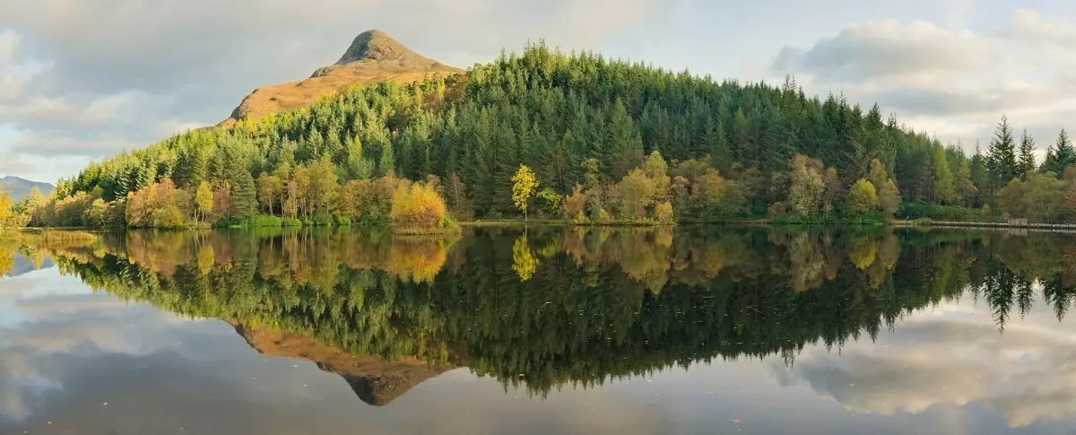 Glencoe Lochan in the Highlands