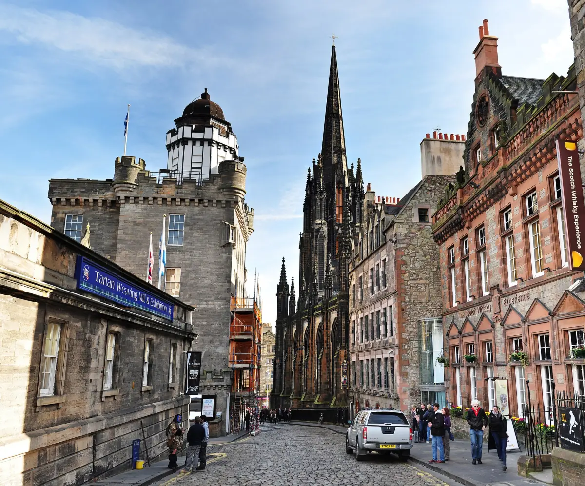 The High Street on the Royal Mile